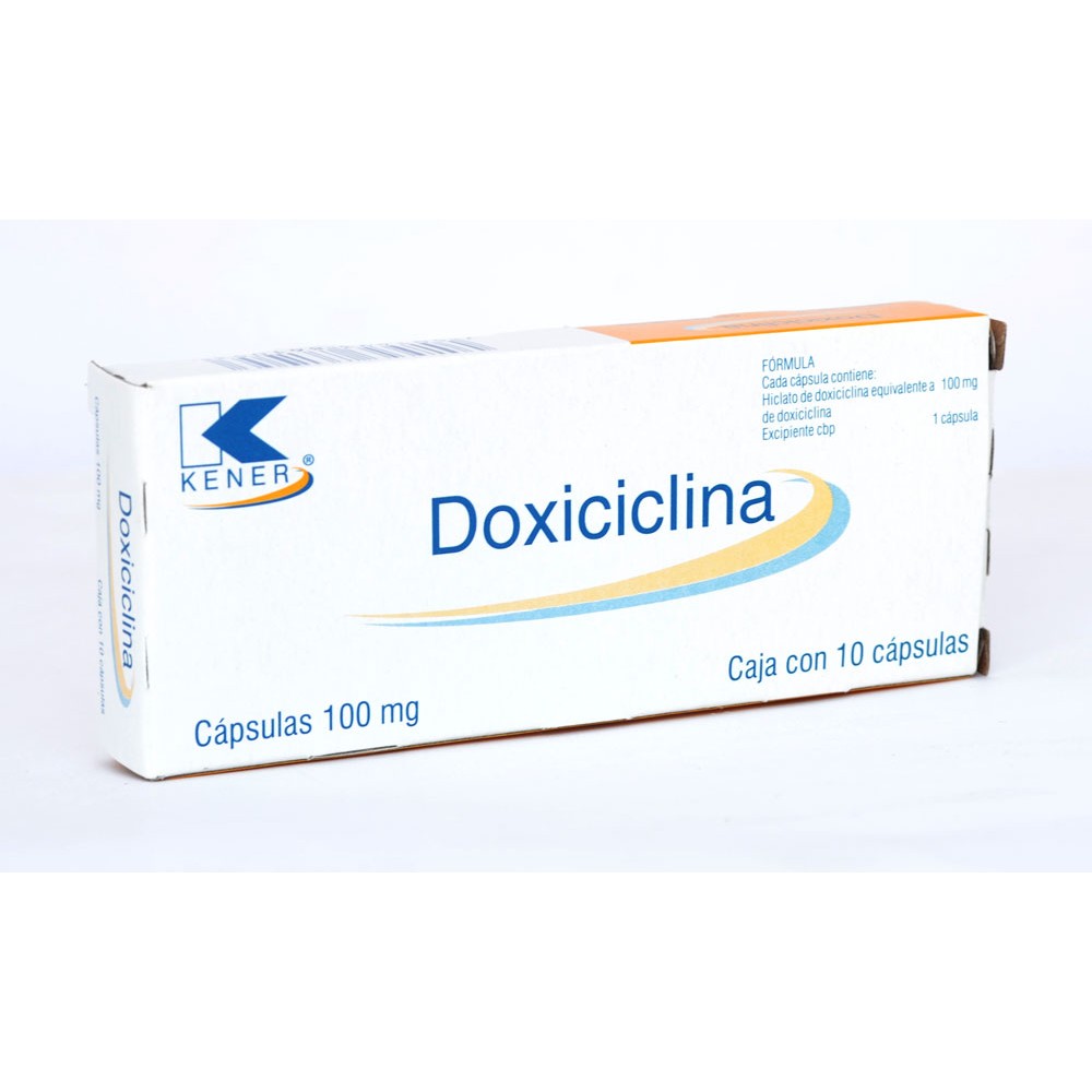 Doxiciclina la venden sin receta — con seguro online