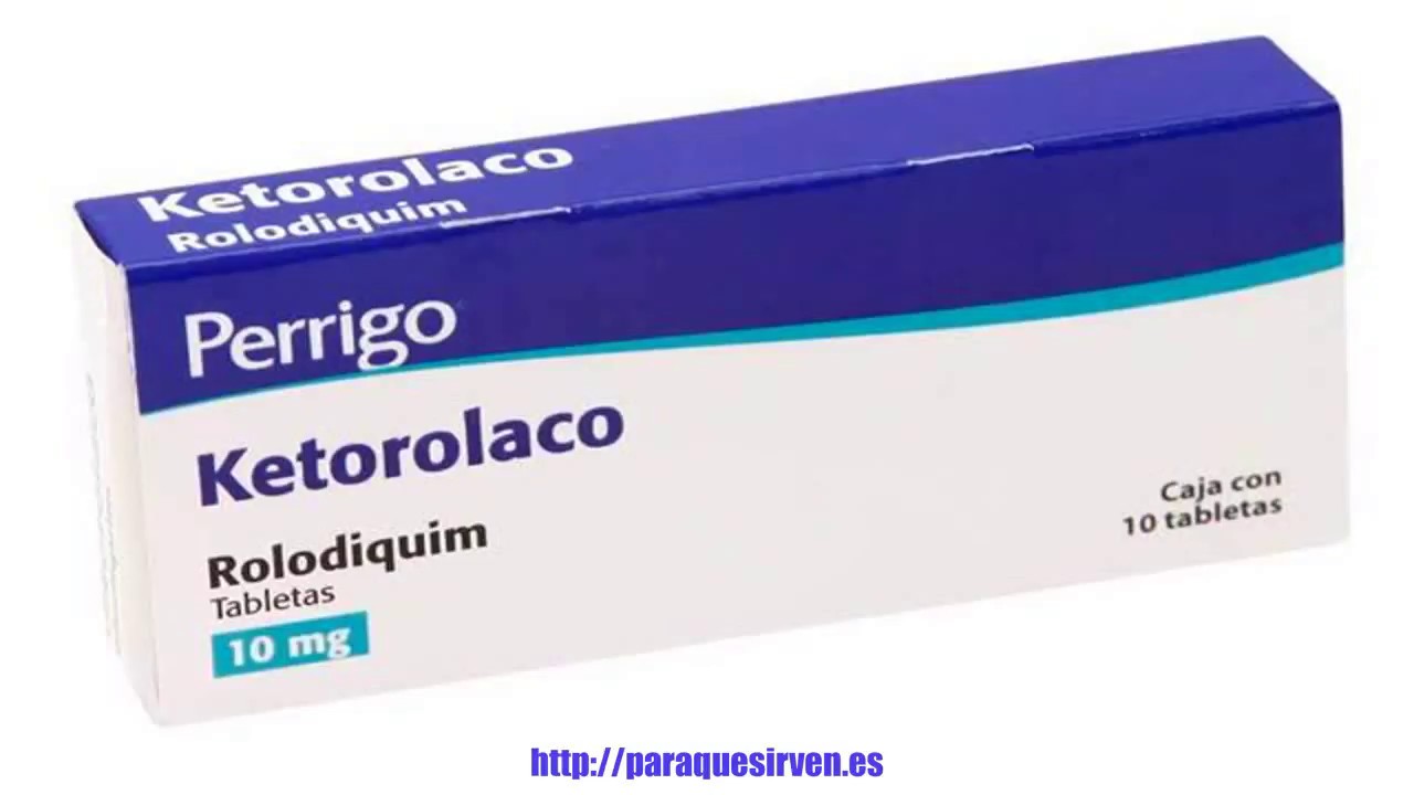 Ketorolaco tramadol precio — sin receta en línea